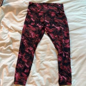 Lululemon Wunder Train Leggings 28" Size 12